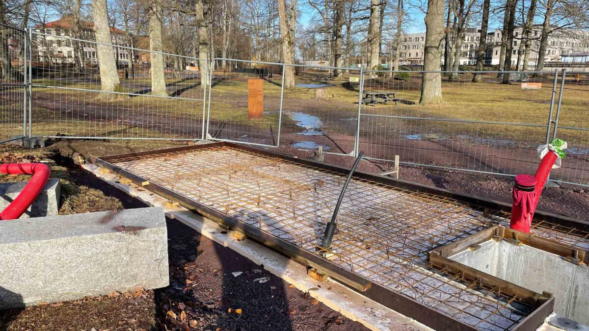 Lystlunden Park – Urban Utebane (2022) — Lystlunden Park 2022 – Kunstisbane i Horten